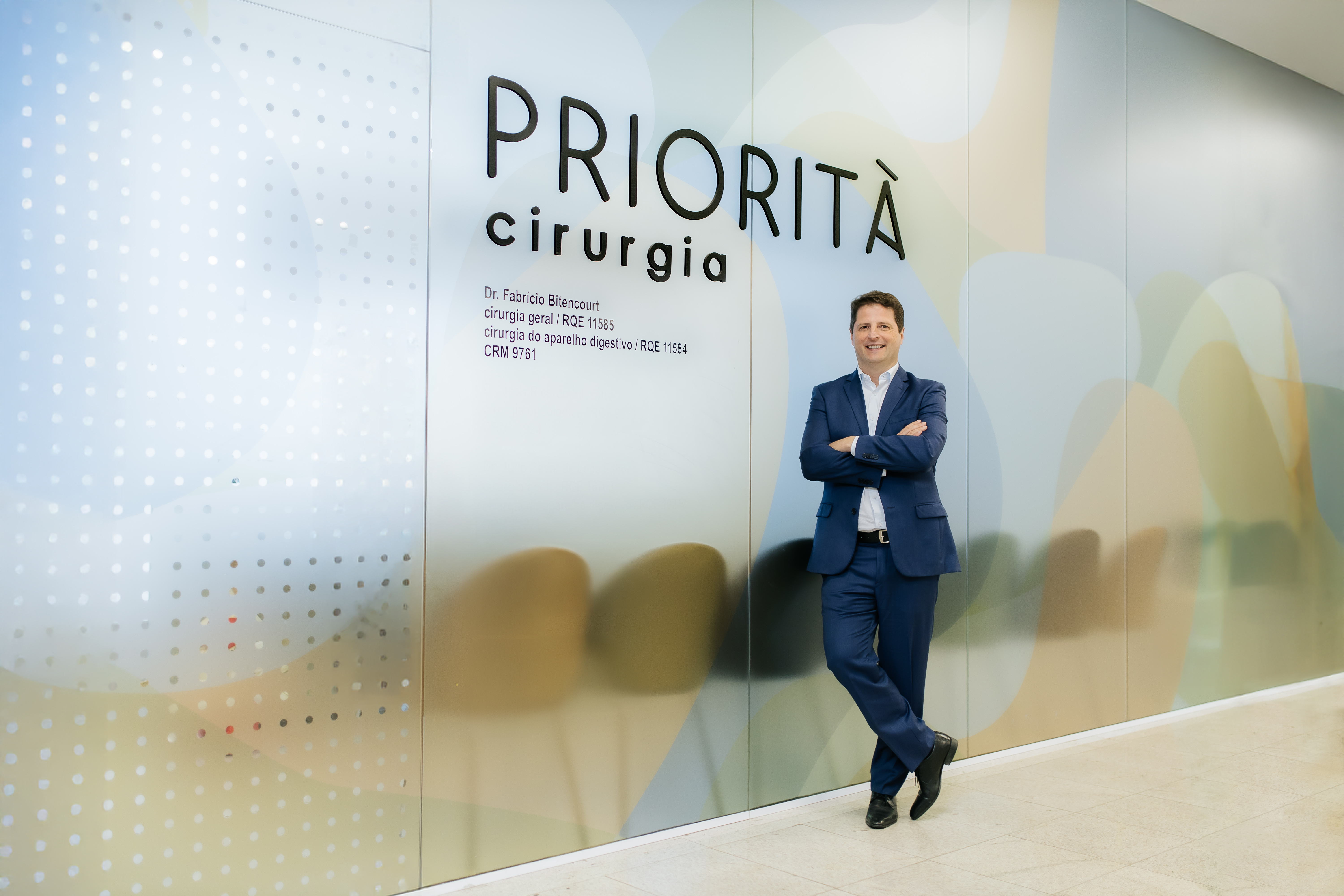 Dr. Fabrício na Clínica Priorità Cirurgia